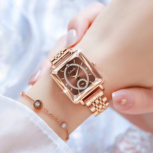 Women's Square Quartz Watch